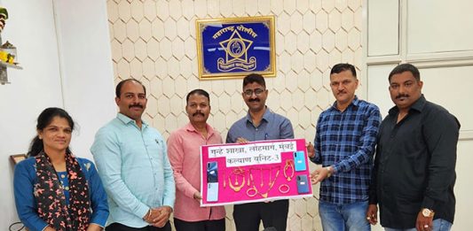 कल्याण रेल्वे पोलिसांनी हस्तगत केला ७ लाखांचा मुद्देमाल