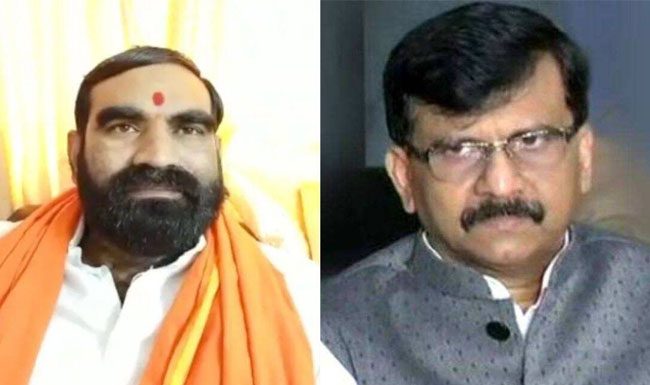 'आम्ही चोर तर संजय राऊत डाकू, त्यांच्यावर गुन्हा दाखल करा'
