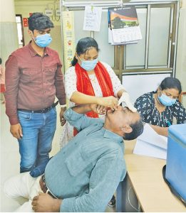 पहिल्याच दिवशी २३ नागरिकांनी घेतली इन्कोव्हॅक लस
