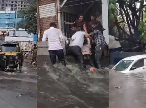 Monsoon Update: नाल्यातून वाहून आलेल्या फ्रीज, कपाटामुळे अंधेरी भुयारी मार्ग तुंबला