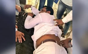 UP Crime: चंद्रशेखर आझाद रावण यांच्यावर अज्ञातांकडून गोळीबार