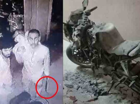Nashik crime: भयंकर! चक्क कोयता मिरवत वाहनांची जाळपोळ आणि तोडफोड