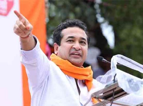 Nitesh Rane : मुंब्राचे जीतुद्दीन आणि बारामतीच्या ताईंना फक्त खान कलाकारांची काळजी!