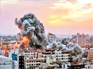 Israel Hamas War : इस्रायल - हमास युद्धाचे पडसाद भारतापर्यंत...
