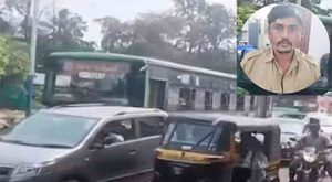 PMPML Bus : बस चालकाची सटकली; रागाच्या भरात १५ गाड्या चिरडल्या