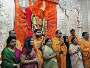 Saptashrungi Navratri : सप्तशृंगी गडावर नवरात्र उत्सवाच्या पहिल्या दिवशी तीस हजार भाविकांची उपस्थिती