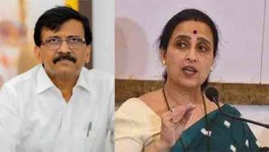 Chitra Wagh : शिवाजी महाराजांचा अपमान होत असताना रडत रौत अजून गप्प कसे?