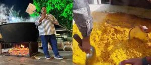 Vishnu Manohar : प्रसिद्ध शेफ विष्णू मनोहर यांचा नवा विक्रम; बनवला तब्बल दहा हजार किलोंचा मसालेभात