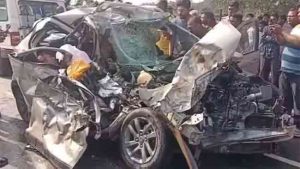 Chhattisgarh Accident : लग्न करुन परतत असतानाच झाला अपघात; नवरा नवरीसह पाचजण ठार