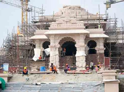 उद्घाटनाच्या लगबगीत अयोध्यानगरी