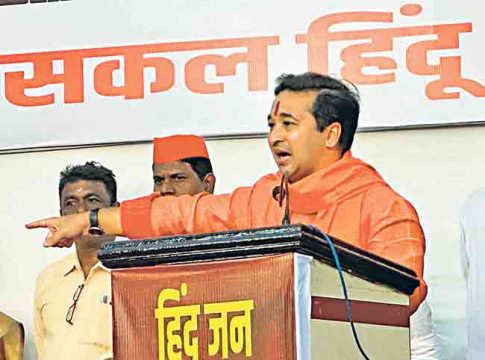 Nitesh Rane : मी सर्वधर्मसमभाव मानत नाही; आमच्या हिंदूराष्ट्रात पहिलं हित हिंदूंचंच!