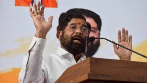 Eknath Shinde : विरोधकांकडे मशाल नसून आईस्क्रीमचा कोन आहे जो उन्हात वितळणार!