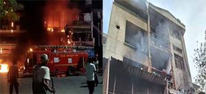 Delhi Fire : अग्नितांडव! दिल्लीतील फूड फॅक्टरीला भीषण आग