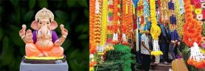 Ganeshotsav : गणेशोत्सवासाठी विविध साहित्यांनी सजली बाजारपेठ