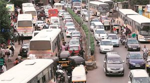 Traffic jams : वाहतूक कोंडीने पुणे शहराचे रस्ते जाम
