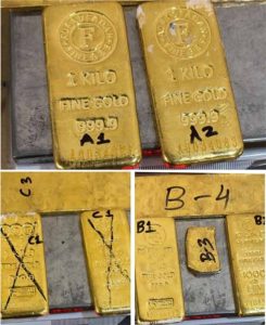Gold seized : मुंबई विमानतळावर ९.४८७ किलो सोने जप्त!