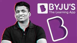 Byju's  बायजू  चे नेटवर्थ ढासळले; कंपनीच्या संस्थापकांनी दिली माहिती
