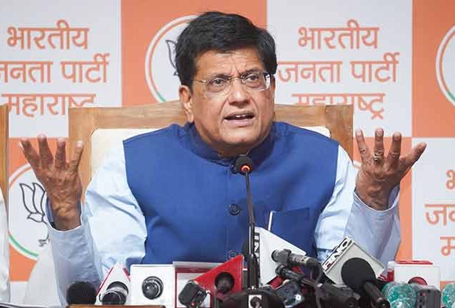 Piyush Goyal : भाजपाचे संकल्पपत्र ही २०२९पर्यंत राज्याच्या वेगवान विकासाची हमी
