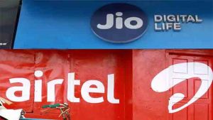 मोबाईल ग्राहकवाढीत जिओ आघाडीवर; एअरटेल दुसऱ्या क्रमांकावर