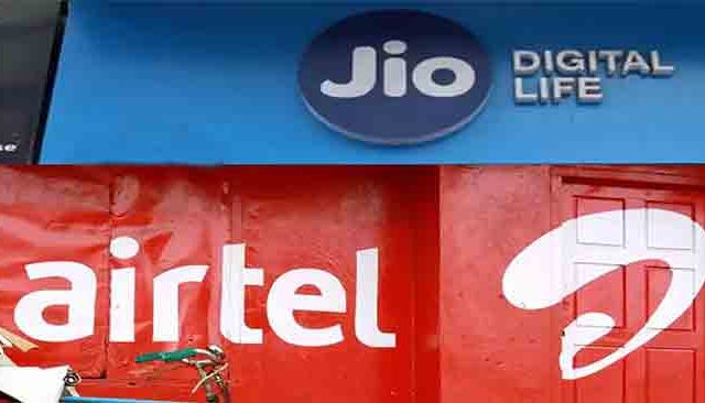 मोबाईल ग्राहकवाढीत जिओ आघाडीवर; एअरटेल दुसऱ्या क्रमांकावर