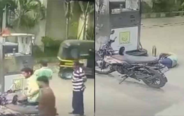 Pune News : कर्मचाऱ्याचा निष्काळजीपणा जीवावर बेतला! पेट्रोल पंपावर सीएनजी भरताना नोझल उडाले अन् डोळाच फुटला