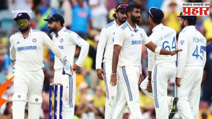 Ind vs Aus 3rd Test : गाबाच्या मैदानात टीम इंडियाला जिंकण्यासाठी २७५ धावांचं आव्हान