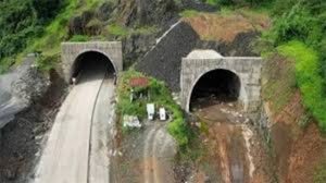 Kashedi Ghat Traffic : कोकणाकडे जाणाऱ्या कशेडी घाटाला पर्यायी भुयारी मार्ग खुला