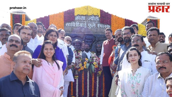 Devendra Fadanvis : क्रांतीज्योती सावित्रीबाई फुले यांच्या द्विशताब्दी पर्यंत स्मारकाचे काम पूर्ण करा - मुख्यमंत्री