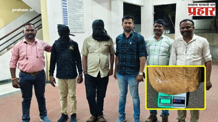 Kalyan News : कल्याणमध्ये विशेष अंमली पदार्थ पथकाच्या कारवाईत २१८० ग्रॅम गांजा जप्त