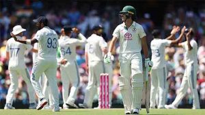 IND vs AUS: ऑस्ट्रेलियाचा पहिला डाव १८१ धावांवर संपुष्टात, सिराज-कृष्णाचा कहर