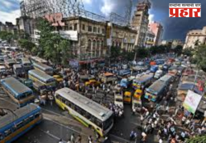 भारतातील दोन शहरात होते सर्वाधिक वाहतूक कोंडी