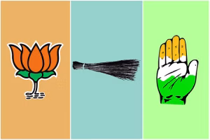 दिल्लीचा कल, फुलले भाजपाचे कमळ