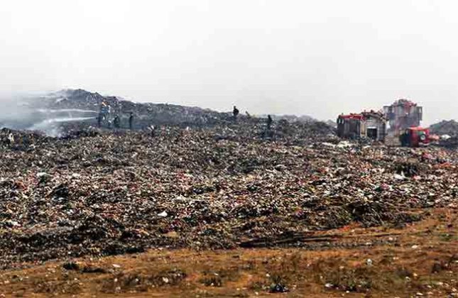 मुलुंड डम्पिंग ग्राऊडवरील विल्हेवाटचे काम संथ गतीने सुरु