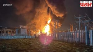 London Heathrow Airport : लंडन सबस्टेशनमध्ये भीषण आग...लंडनचा हिथ्रो विमानतळ २४ तासांसाठी ठप्प