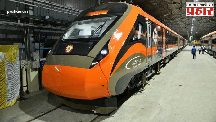 Mumbai : मुंबई सेंट्रल - गांधीनगर कॅपिटल वंदे भारत एक्स्प्रेसला आणंद स्थानकावर अतिरिक्त थांबा