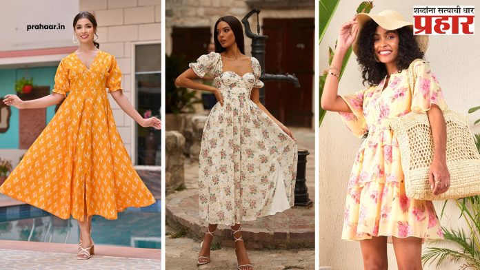 Summer Fashion Dresses : हाये गरमी! उन्हाळ्यात असे कूल कॉटन ड्रेसेस नक्की ट्राय करा!