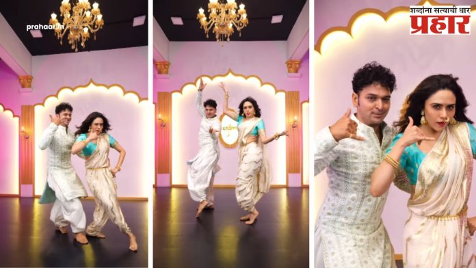 Amruta Khanvilkar: आलेच मी…’, या सईच्या गाण्यावर अमृता खानविलकर थिरकली!
