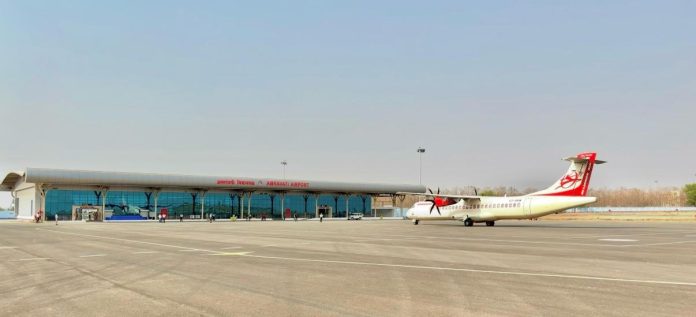 Amravati : मुंबई - अमरावती प्रवासी विमान वाहतूक सुरू, आता मुंबई ते अमरावती फक्त दोन तास