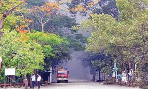 जिंदाल पॉलीफिल्ममधील आग अखेर आटोक्यात