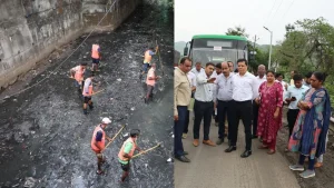 ठाणे महापालिका क्षेत्रात ५१ टक्के नालेसफाई पूर्ण