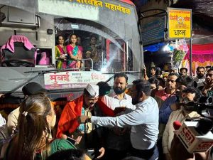 चेंबूरमध्ये एसटी बस  थांब्यामुळे प्रवास होणार सुखकर