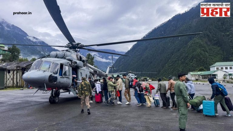 Gangatok : उत्तर सिक्किममधील हवाई बचाव मोहीम पूर्ण; ७६ सैनिकांना वाचवण्यात यश