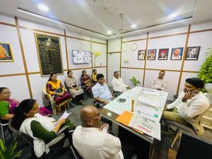 सानपाड्यातील समस्या सोडविण्यासाठी भाजपाची पालिकेवर धडक