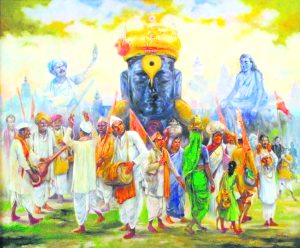 काय भुललासी वरलीया अंगा !