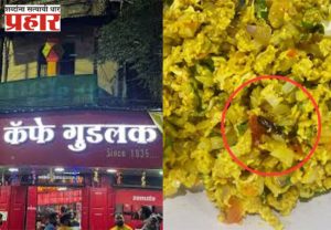 गुडलक कॅफे पुन्हा अडचणीत, आता अंडाभुर्जीमध्ये झुरळ!