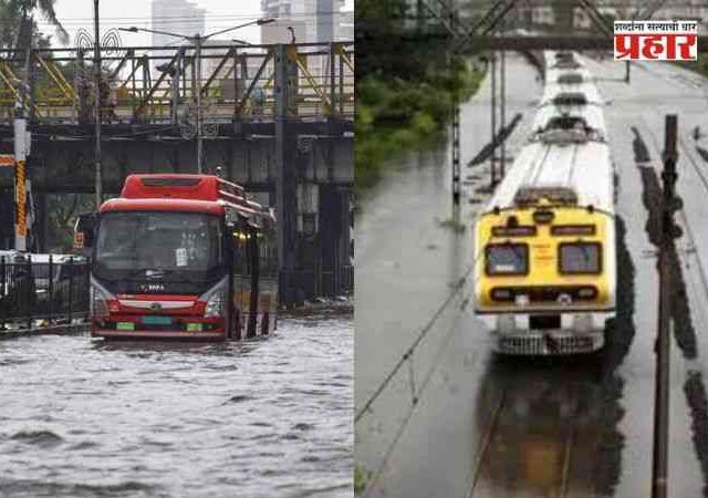 Mumbai Heavy Rain: दहीहंडीच्या दिवशीच पाऊसाची जोरदार हजेरी, मुंबईत अनेक भागात साचले पाणी, वाहतूक व्यवस्था पूर्णपणे विस्कळीत