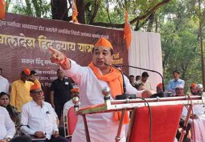 रत्नागिरी : लव्ह जिहादला एकत्र येऊन उत्तर द्या, राज्यात हिंदूंचे भक्कम सरकार - नितेश राणे