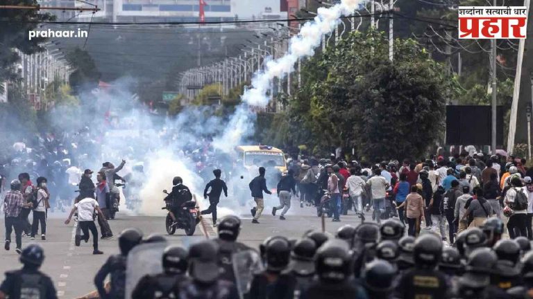 Nepal Protest : हिंसाचार थांबेना… लष्कराच्या गोळीबारानं नेपाळ पेटलं, भारताची सीमा...