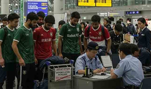 पाकिस्तानच्या 'खोट्या' फुटबॉल संघाचा जपानमध्ये पर्दाफाश
