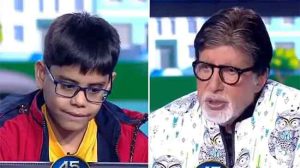 KBC 17 : पाचवीतील इशित भट्टचा उद्धटपणा सोशल मीडियावर चर्चेत, अमिताभ बच्चनसोबत असभ्य वर्तनामुळे नेटकरी संतापले!